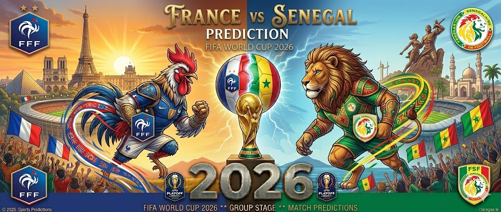 France vs Senegal Prediction, Odds & Betting Tips | World Cup 2026