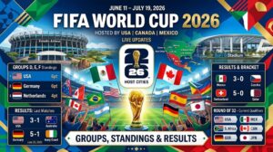 World Cup 2026 Standings Table – All Groups, Results & Who’s Through