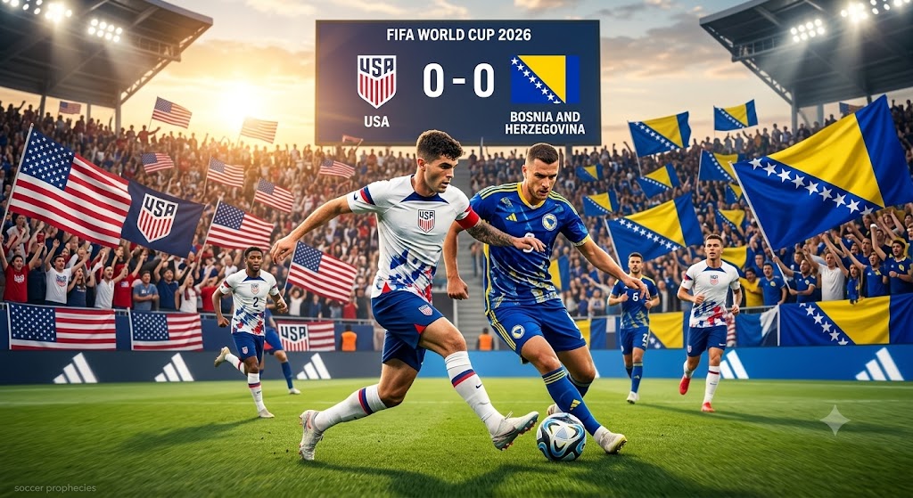 USA vs Bosnia and Herzegovina World Cup 2026 Prediction – Odds, Džeko’s Last Stand and the Bajraktarevic Story