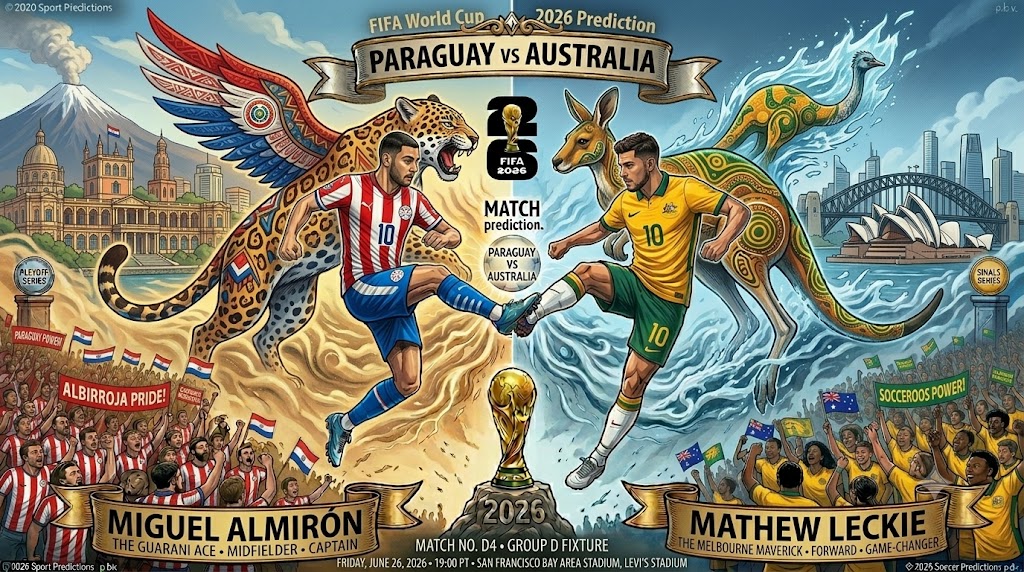 Paraguay vs Australia Odds, Prediction & Betting Tips | World Cup 2026