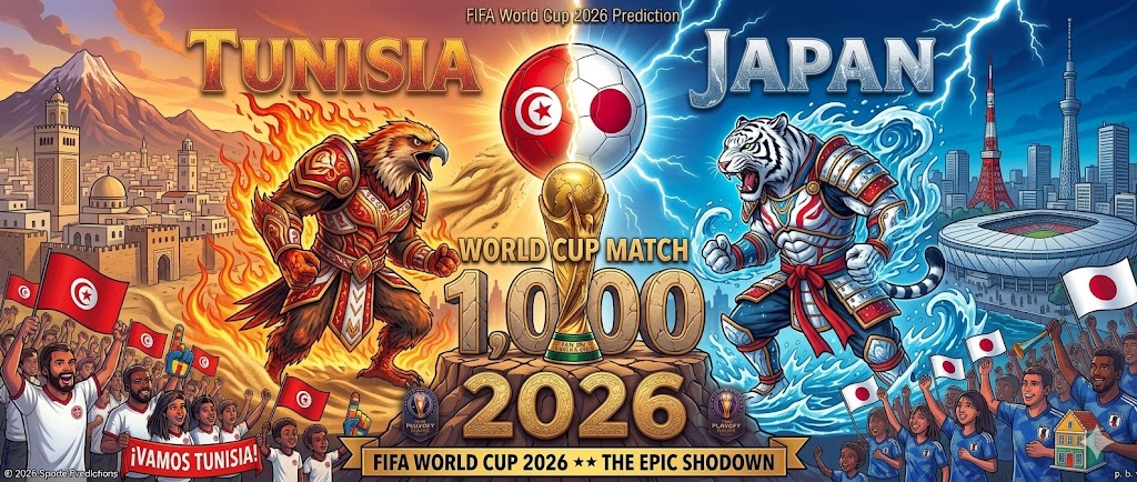 Tunisia vs Japan Odds, Prediction & Betting Tips | World Cup 2026
