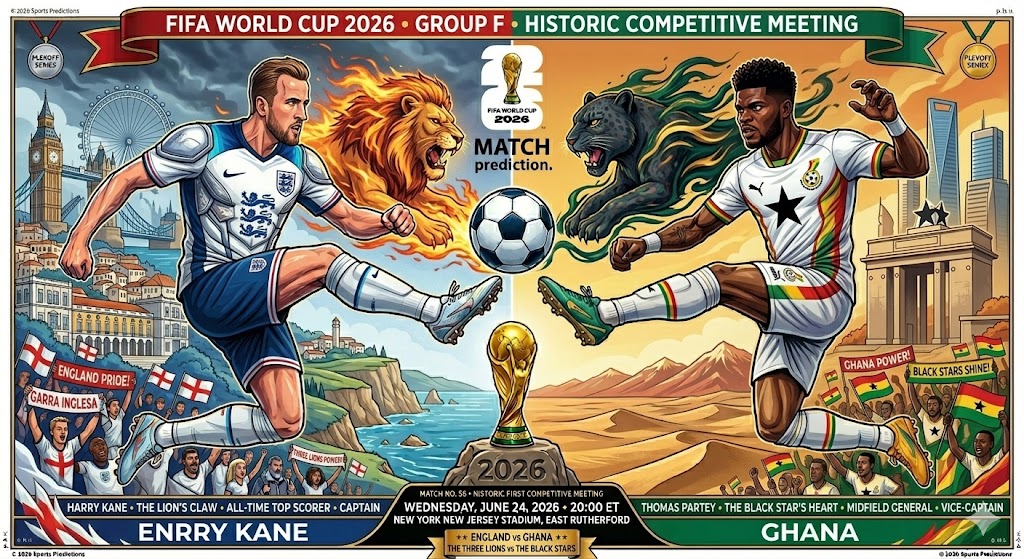 England vs Ghana Odds, Prediction & Betting Tips | World Cup 2026