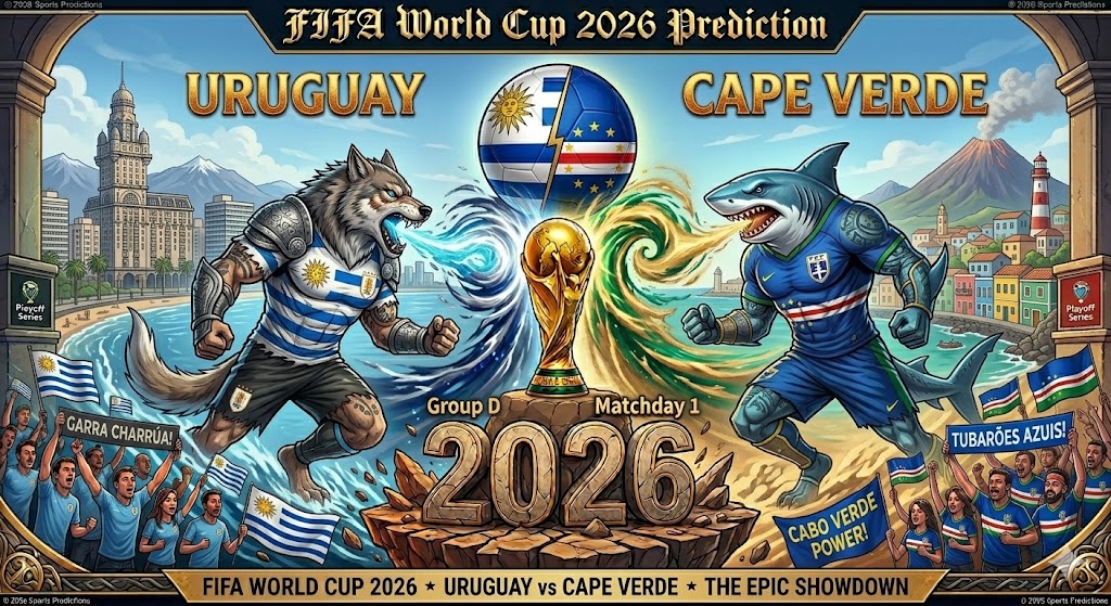 Uruguay vs Cape Verde Odds, Prediction & Betting Tips | World Cup 2026