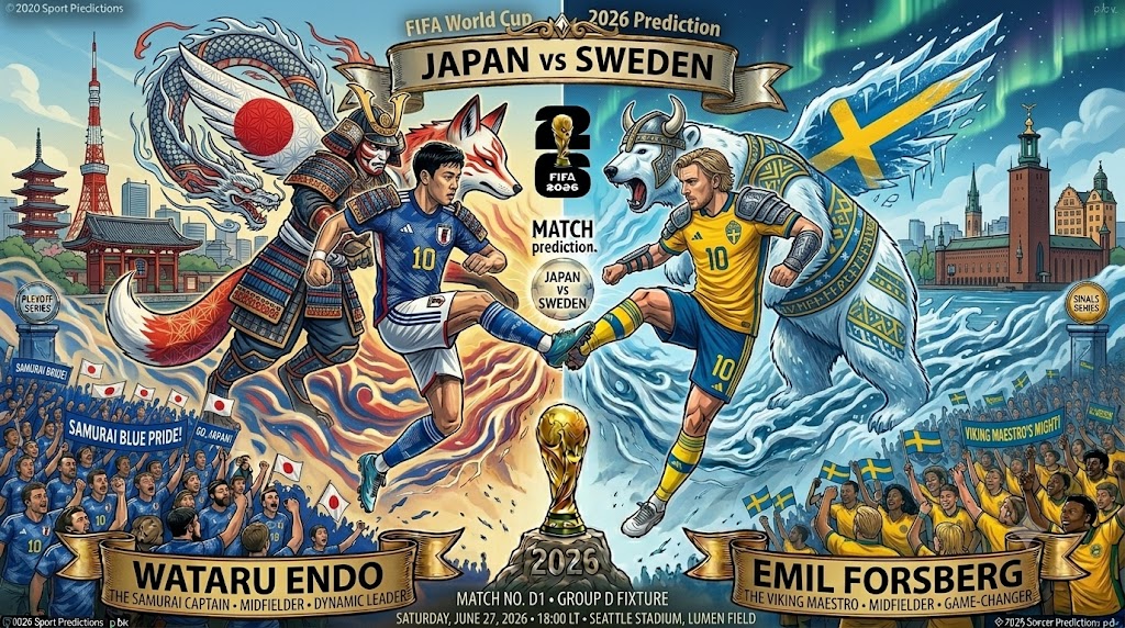 Japan vs Sweden Odds, Prediction & Betting Tips | World Cup 2026