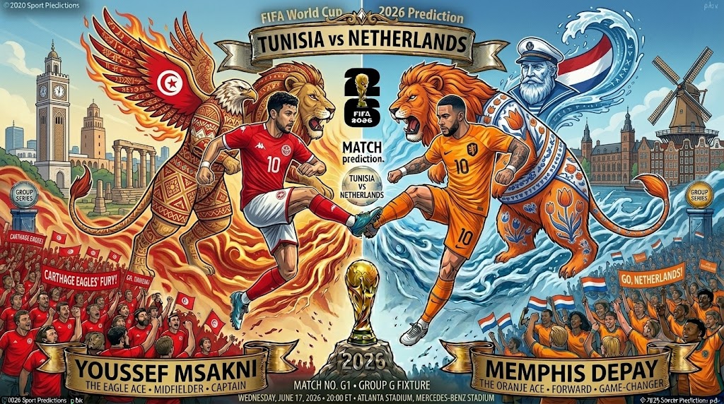 Tunisia vs Netherlands Odds, Prediction & Betting Tips | World Cup 2026