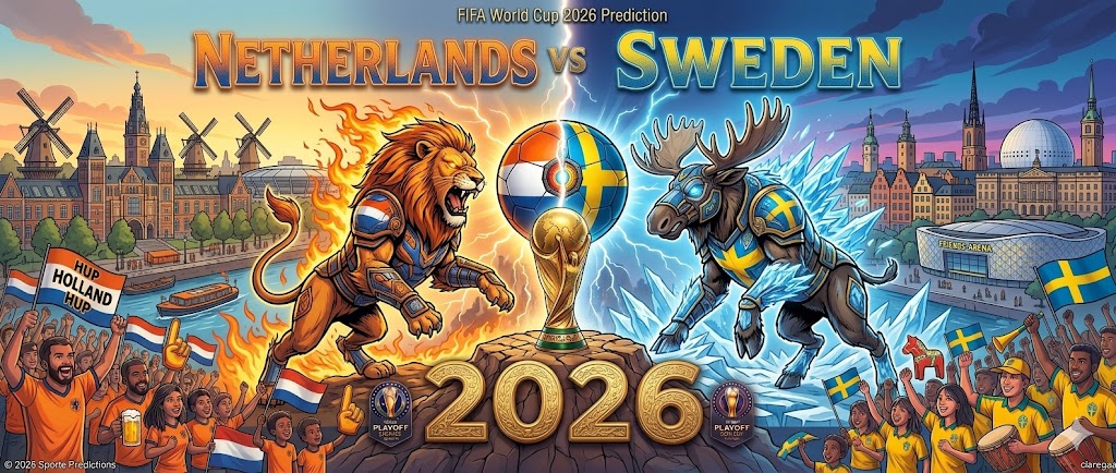 Netherlands vs Sweden Odds, Prediction & Betting Tips | World Cup 2026