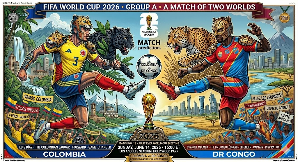 Colombia vs DR Congo Odds, Prediction & Betting Tips | World Cup 2026