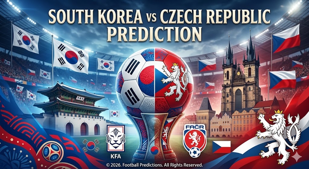 South Korea vs Czech Republic Prediction, Odds & Betting Tips | World Cup 2026