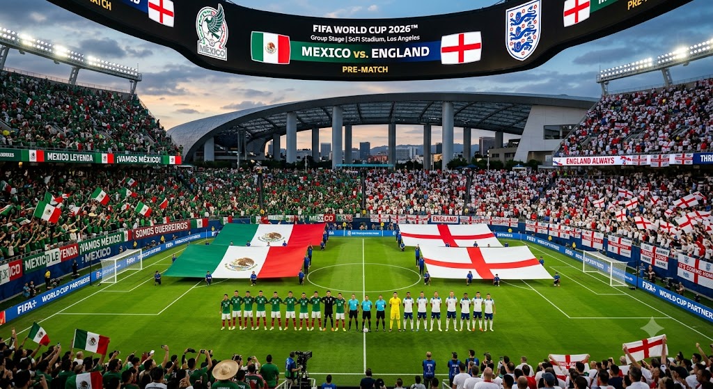 Mexico vs England World Cup 2026 – Azteca Altitude, Kane’s Goals and Round of 16 Prediction