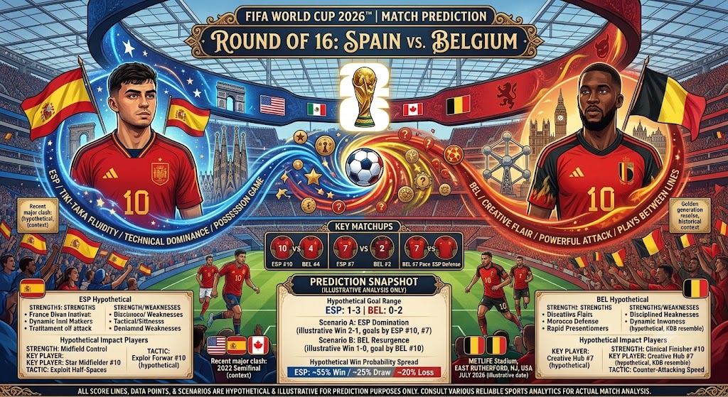 Spain vs Belgium World Cup Predictions and Odds Analysis