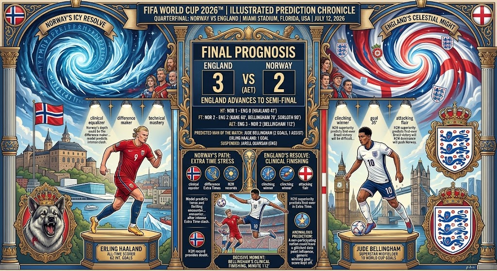 Norway vs England World Cup Predictions and Odds Review