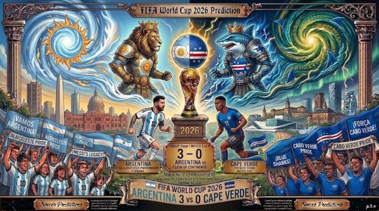 Argentina vs Cape Verde World Cup 2026 Prediction – Messi, the 40-Year-Old Goalkeeper